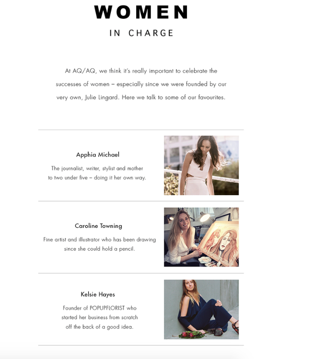 Woman In Charge | Girl Boss | Collaboration | London