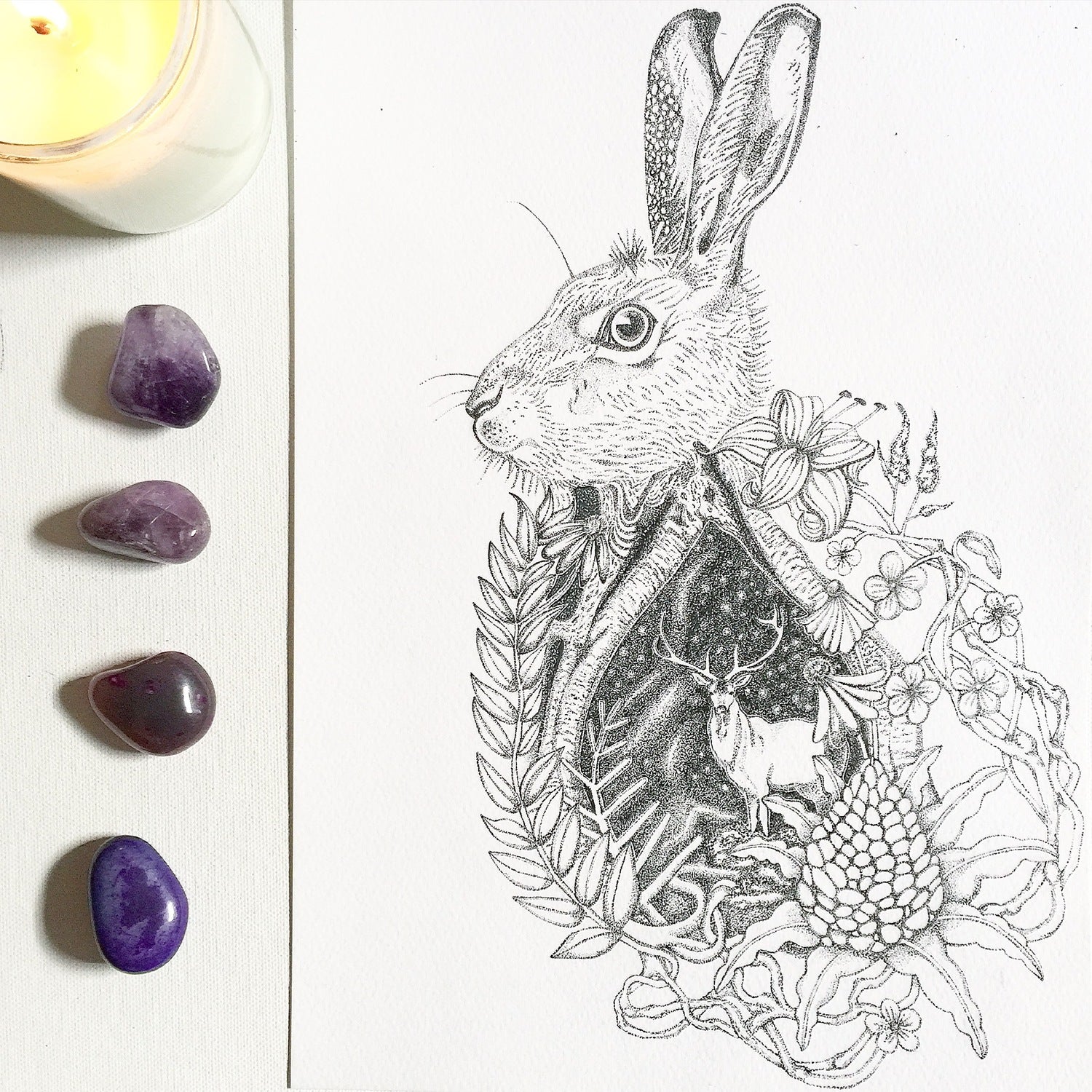 Happy Easter | Easter Drawing | Rabbit Art | Rabbit Drawing