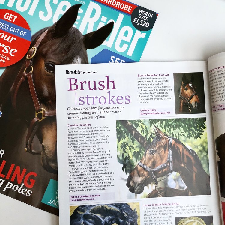 Horse & Rider | Horse Art | Press Feature 